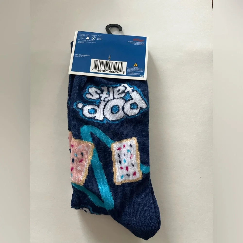 Pop Tarts Socks Fits Men’s Shoe Size 6-12
